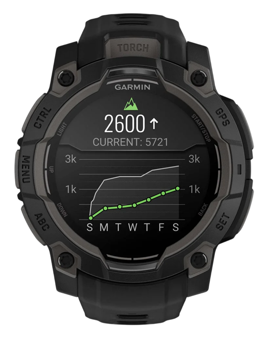 Hodinky Garmin Instinct 3 AMOLED 45mm, černá