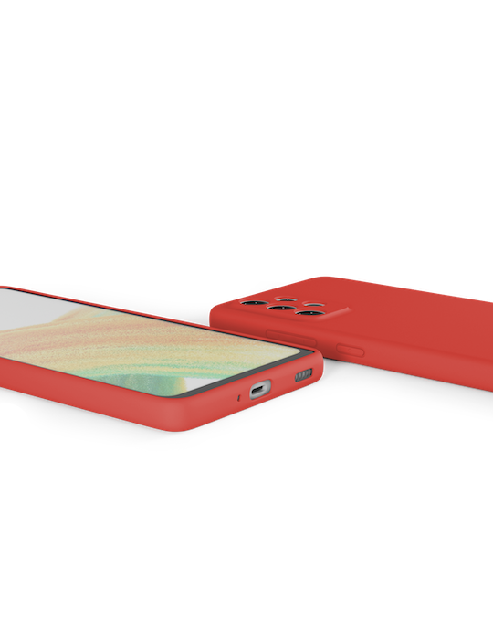 Kryt Silk Matt Samsung Galaxy A36, červená