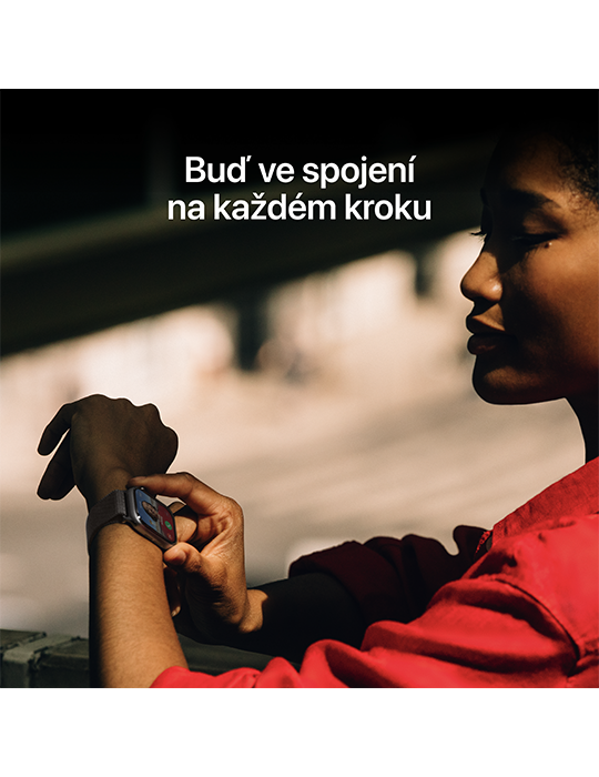 Apple Watch Series 11 GPS + Cellular 42mm klavírně černé hliníkové pouzdro s černým sportovním řemínkem S/M, černá