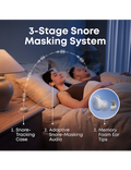 Bluetooth sluchátka Anker soundcore Sleep A30, bílá