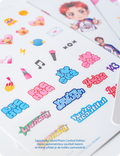 David Pham Limited Edition stickers, barevné (potisk)