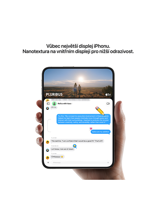 iPhone Duo 5G 2TB, nebesky bílá