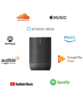 Reproduktor Sonos Move s Bluetooth a multiroom, černá