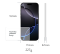 iPhone 16 Pro Max 512GB 5G, bílý titan