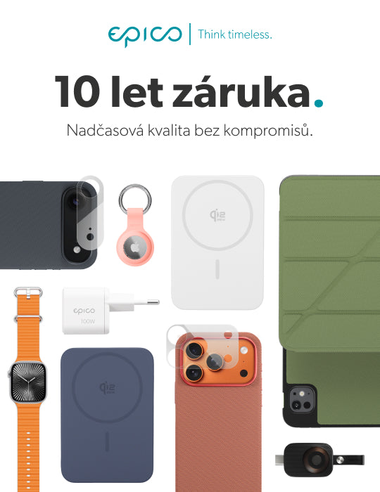 Kryt Epico HeroMatte Pro Mag+ iPhone 17 Pro Max/18 Pro Max, černá