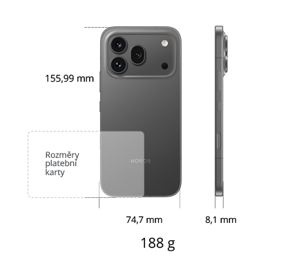 Honor 600 Pro 5G 512GB, zlatá