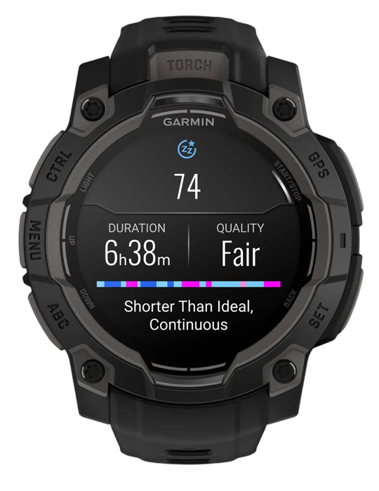 Hodinky Garmin Instinct 3 AMOLED 45mm, černá