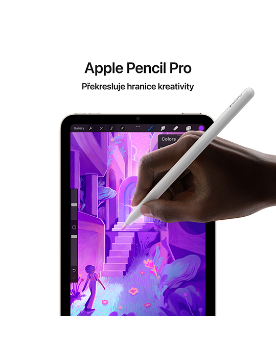 iPad mini 256GB Wi-Fi+Celluar (2024), hvězdně bílá