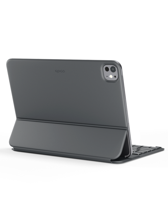 Epico UltraBoard plochá klávesnice s pouzdrem EK20 iPad Pro 11" (1.-4. gen)/Air 10,9" (A14-M1)/Air 11" (M2-M4) - CZ - šedá (O2), šedá