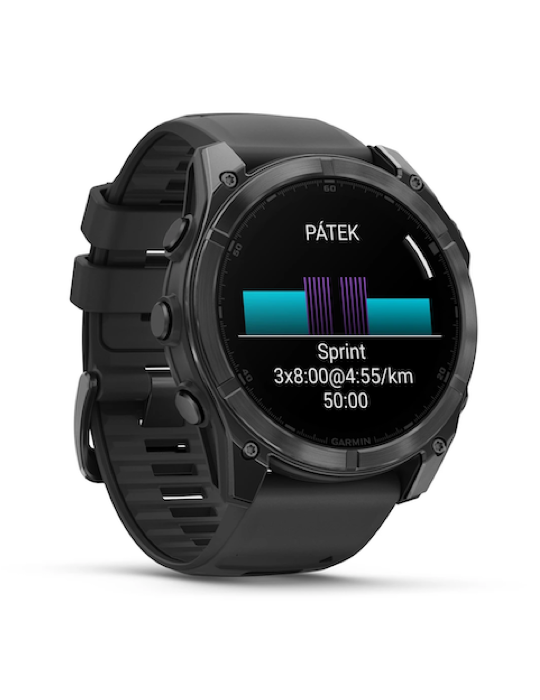 Hodinky Garmin Fénix 8 AMOLED 51mm, černá