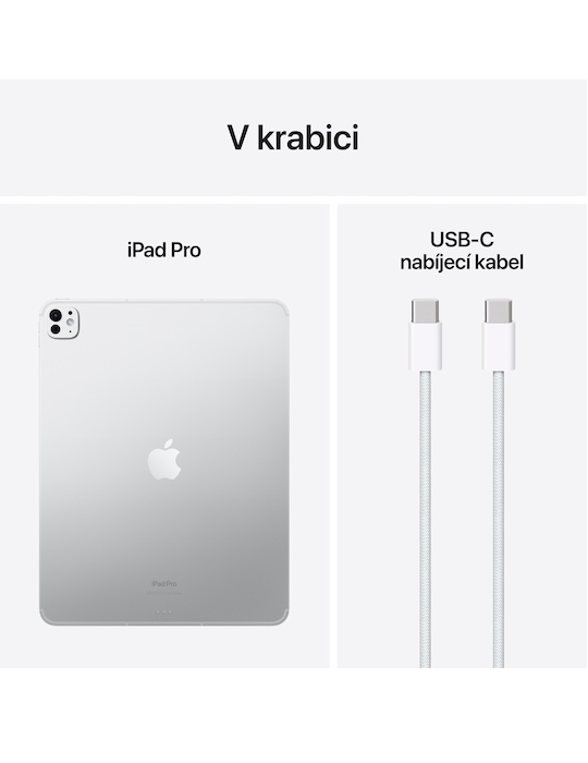 iPad Pro 13 256GB Wi-Fi+Cellular (2025), stříbrná
