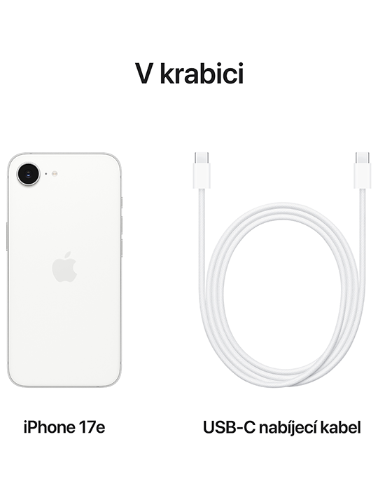 iPhone 17e 256GB 5G, bílá