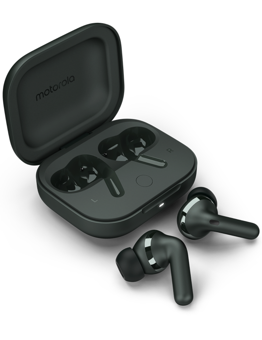 Sluchátka Motorola Moto Buds+, šedá