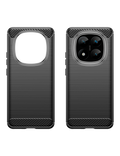 Kryt Carbon Redmi Note 14Pro/Pro+ 5G, černá