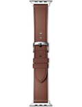 Řemínek Apple Watch Leather 38/40/41/42 mm, hnědá