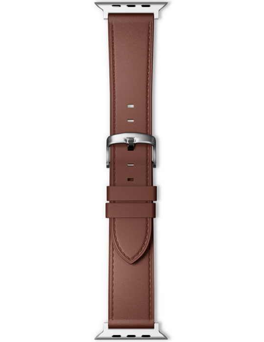Řemínek Apple Watch Leather 38/40/41/42 mm, hnědá