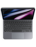 Tenká hliníková klávesnice s pouzdrem EK40 pro Apple iPad 10,9" (2022)/11", černá