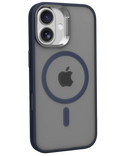 Kryt Matte Frame Magnet iPhone 17, modrá