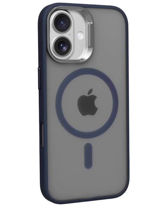 Kryt Matte Frame Magnet iPhone 17, modrá