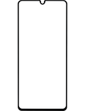 Esperia Tvrzené sklo pro Samsung A41, černý okraj