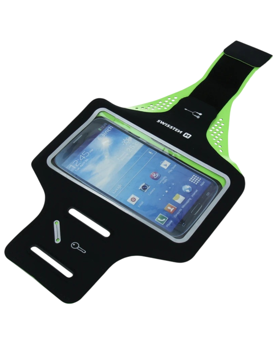 Sportovní pouzdro Swissten Armband Case 7.0", černá
