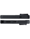 Kryt Galaxy S26 Ultra Edge Black Grey AB, černá