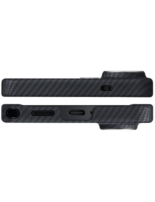 Kryt Galaxy S26 Ultra Edge Black Grey AB, černá