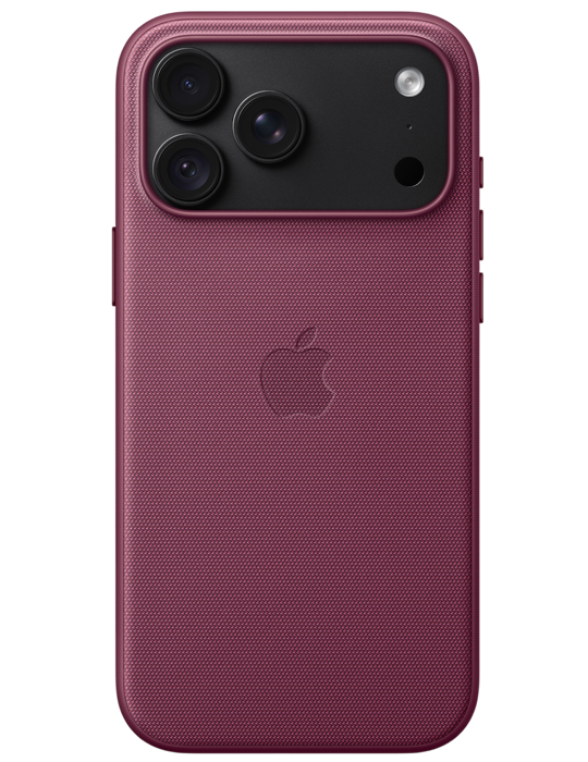 Apple Kryt z tkaniny TechWoven s MagSafe na iPhone 18 Pro Max, Morušově rudá