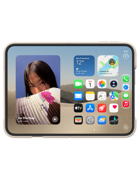 Apple Kryt na iPhone Duo, pískový