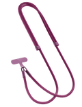 Spello Rope Crossbody Strap, vínová