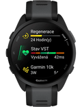 Hodinky Garmin Forerunner 165, černá