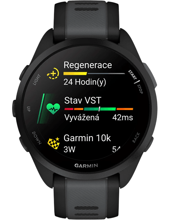 Hodinky Garmin Forerunner 165, černá