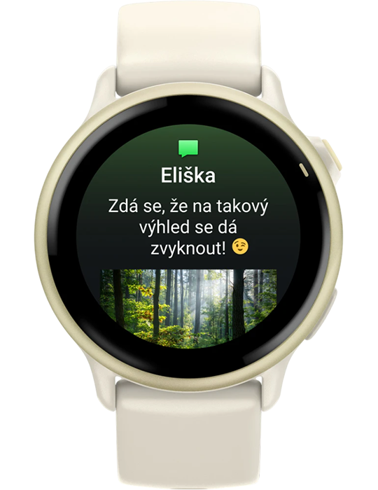 Hodinky Garmin vívoactive 6, béžová