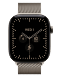 Apple Watch Series 12 GPS + Cellular 42mm, Titan přírodní/přírodní milánský