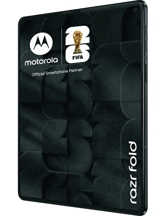Motorola Razr Fold part of FIFA World Cup 26™ Edition, černá