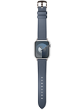 Řemínek Apple Watch Leather 38/40/41/42 mm, modrá