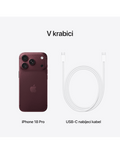 iPhone 18 Pro 5G 2TB, burgundsky červená