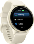 Hodinky Garmin vívoactive 6, béžová