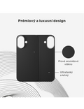Kryt Epico UNUM SlimAramid Mag+ pro iPhone 17, černá