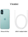 iPhone 16 Plus 256GB 5G, modrozelená