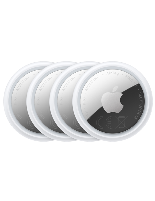 Apple AirTag 2. generace 4ks, bílá