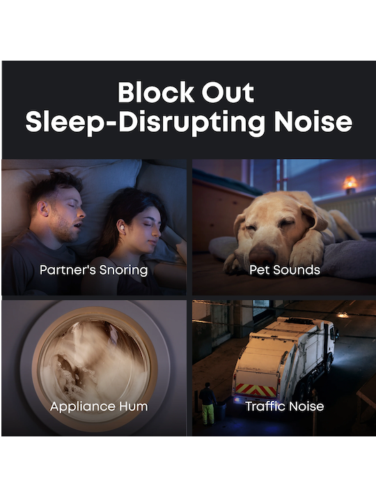 Bluetooth sluchátka Anker soundcore Sleep A30, bílá