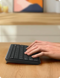 Klávesnice Logitech K250 Bluetooth, černá