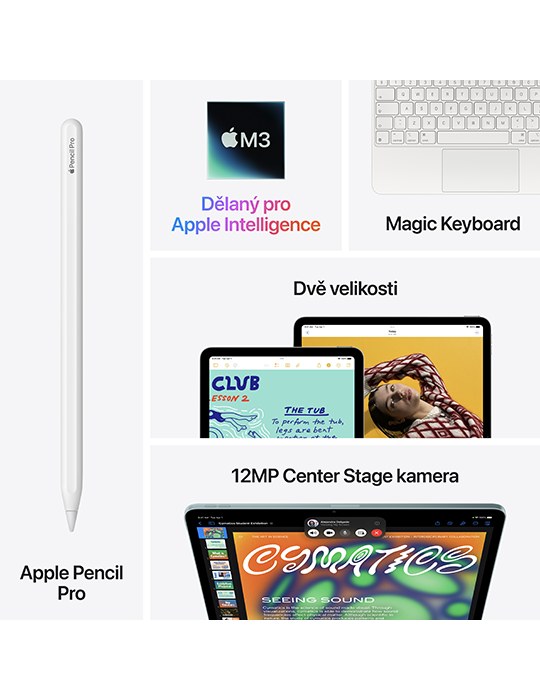 iPad Air 13 128GB Wi-Fi+Cellular (2025), fialová