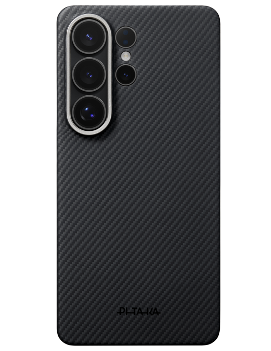 Kryt Galaxy S26 Ultra Edge Black Grey AB, černá