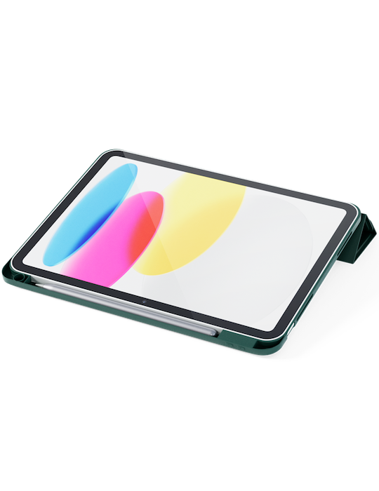 Flipové pouzdro Apple iPad 10,9" 2022, zelená