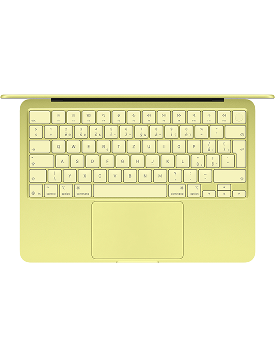 MacBook Neo 13" A18 256GB (MHFD4CZ/A), citrusově žlutá