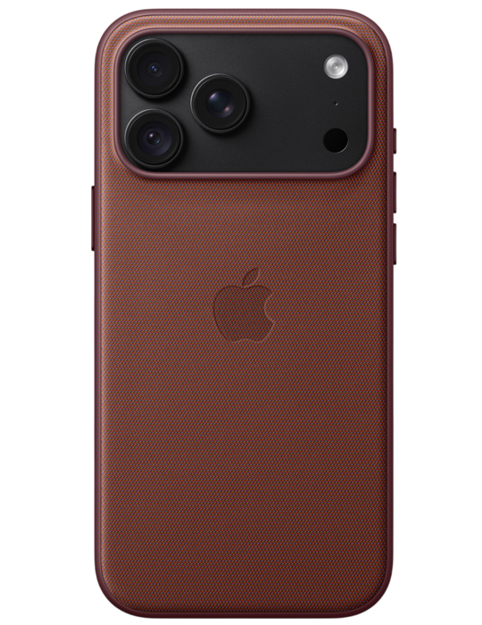Apple Kryt z tkaniny TechWoven s MagSafe na iPhone 18 Pro Max burgundsky, burgundsky červená