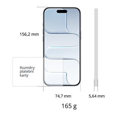 iPhone Air 5G 1TB, světle zlatá