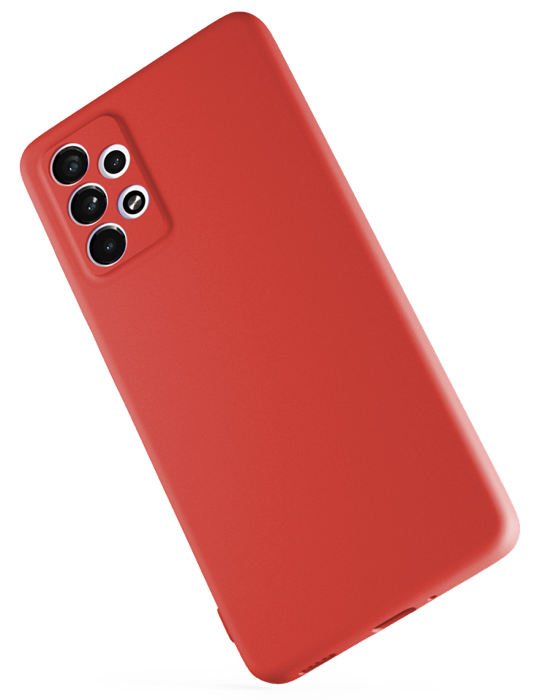 Kryt Silk Matt Samsung Galaxy A36, červená